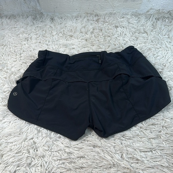 Lululemon Speed Short *4-way Stretch 2.5" Black - Picture 4 of 5